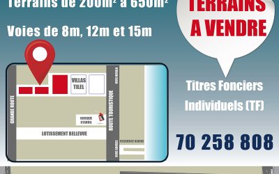 S.K.I met en vente des lots de terrains à Chott Meriem