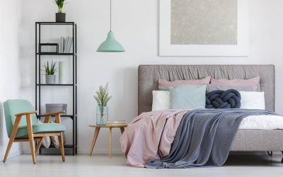 Créer une décoration bleu ciel pour un automne tendance 