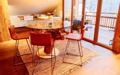 Appartement à décoration rétro et vintage 