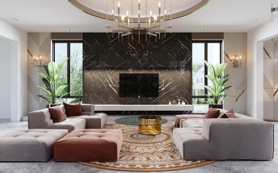 L&rsquo;art de la décoration d&rsquo;intérieur dans les propriétés de luxe 